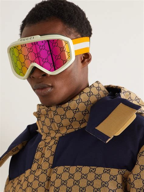 gucci snowboard glasses|Gucci ski goggles white.